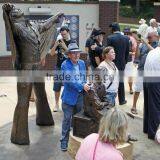 Theme Park Bronze Art Foundry Metal Craft Life Size Elvis Statue thumbnail-4