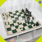 2017 Wholesale Best Sale Children Wooden Travel Chess Set W11A057 thumbnail-2