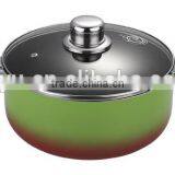 8pcs Rainbow Color Changing Aluminum Nonstick Cookware Set thumbnail-4