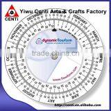 Custom 4 Color Print Imprinted Plastic 2 Wheel BMI Calculator thumbnail-2