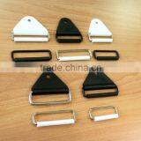 Black White Color Plastic NYLON Chafe With Metal Rectangle Ring and Roller thumbnail-5