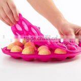 Silicone Chocolate Mould Ball Shape Jelly Cake Mould Cake Decorating Perforated Baking Tray thumbnail-3