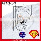 22KN Classic Screw Lock Mountaineer Carabiner Made Of Aluminum thumbnail-2