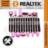 12PCS Aluminum Oxide Mounted Stones Set