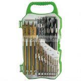 18pcs Innovative Hss Drill,wood Drill,masonry Drill Set in Plastic Case thumbnail-1