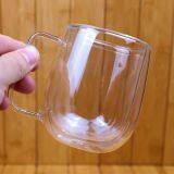 250ML Handmade Double Wall Glass Cup Coffee Mug Milk Cup Juice Mugs Hotel Glassware Hotel Coffee Cup Hotel Glass Cup thumbnail-1