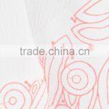 Holiday Sexy Cotton-Crepon Maxi Dress Backless Long Beach Dresses With Colorful Pink Embroidery Tasseled Ties 2016 HSD5840 thumbnail-6