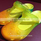 GZY Stocklot Summer Plastic Lucency Woman Lady Slipper Factory China thumbnail-4