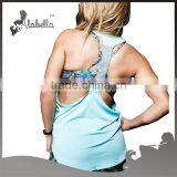 Hot Girl Sexy Racer Back Stringer Tank Top thumbnail-2