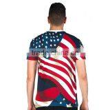 Professional Custom Design Fashion Flag Top Dry Fit Running Shirt thumbnail-2