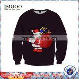 MGOO 2016 Christmas Party Pullover Sweatshirts Christmas Costumes For Men Screen Printed Christmas Clothing thumbnail-1