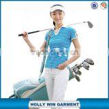 2015 Latest Fashion Design Woman Golf Tshirt High Quality Polo t Shirt thumbnail-2
