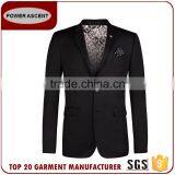 Fashion 2 Button Polyester Viscose Men'S Suit For Wedding thumbnail-1