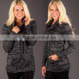 New Women Fashion Hoodies High Neck thumbnail-5