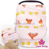 CT-85 Lovebaby FAUX SUEDE Printed Fox And Tree Baby Cover For Baby Carriage thumbnail-3