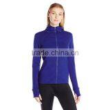 Cotton/polyester Material Women no Hood Sweatshirt