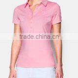 Cheap High Quality Woman Polo T-shirt,merino Wool New Design Polo Shirt Women thumbnail-2