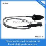 Wholesale Surf Leashes High Quality Multi-color Surf Leash Cord 10 ft 8mm thumbnail-1