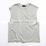 Custom New Fashion Boys & Girls Cotton Blank Tops / Tank Top T13366 thumbnail-4