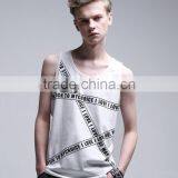 New Men's T-Shirt Tank Top In Gym Muscle Singlet Low Price Tank Top Mens Sports thumbnail-1