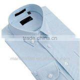 Decent Button Down Cut Away Collar Oxford Stripe Dress Shirt thumbnail-1