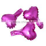 Aluminium Foil Balloons Party Decoration Heart Fuchsia thumbnail-1