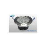12w 1000Lm AC 220v LED Recessed Ceiling Lights, Warm Light LED