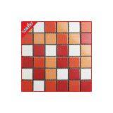 48x48mm Red Swimming Pool Mosaic Tile,Swimming Pool Tile, Crackle Ceramic Mosaic, Glazed Ceramic Mosaics,Ceramic Mosaic Tile,Glazed Wall Tile PYH313 thumbnail-3