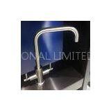 Contemporary Two Handle Kitchen Faucet Ceramic Cartridge Taps