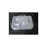 Eco-freidly Non-toxic Hard Protective Transparent PC Anti Fog Swim Goggles Case
