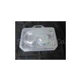 Eco-freidly non-toxic Hard protective transparent PC anti fog swim goggles case