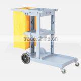 Hotel Cleaning Cart/Hotel Housekeeping Maid Plastic Service Trolley thumbnail-3