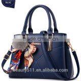 2017 New Modern Woman Designer PU Leather Shouder Bags Market Handbag HB36 thumbnail-2