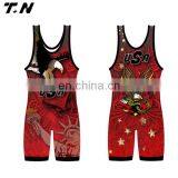 Sublimated Wrestling Singlet/Wrestling Wear thumbnail-2