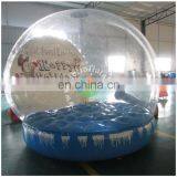 Hot Sale 3m Diameter Christmas Blue Inflatable Snow Ball thumbnail-6