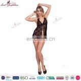 Sexy Lingerie Transparent Night Dress With Small Thong Secret Temptations New Design Sexy Nightdress thumbnail-2