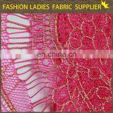 Soild Color Nice Flower High End Ladies Garment Nylon/cotton Lace Fabric thumbnail-6