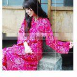 Good Quality Japanese Summer Sea Beach Kimono Dress thumbnail-6