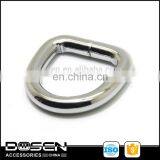 Custom Difference Surface Treatments Blet D Shape Buckle D Ring Bag Strap Buckle For Handbags Duffel Bag Purse Metal Accessories thumbnail-3