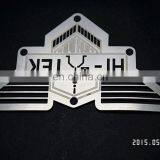 Etched Stainless Steel 3D Office Nameplate With Customized Logo thumbnail-1