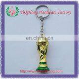 Newly Zinc Alloy 3D Gold Plating Metal Keychain/key Ring