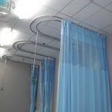 Polyester Material Fabric Cubicle Curtains and Tracks for Hospital Wards Patient Bed