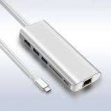 BL-U602 TYPE-C TO USB3.0x2+HDMI+SD+PD+RJ45 HUB 6 in 1 thumbnail-3