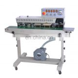 FRMQ-980III HUALIAN high quality good service and function Nitrogen air filling band sealer and bag Sealing Machine