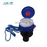 Domestic Single Jet Vane Wheel Water Meter Reading Equipment