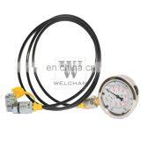 Excavator Testing Tools XZTK60 Hydraulic Pressure Gauge XZTK-60 Adapter Scanner thumbnail-3