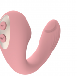 Hot Sale Vibrator Adult Toys For Couples USB Rechargeable Dildo G Spot U Silicone Stimulator Double Vibrators Sex Toy For Woman thumbnail-4