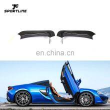 Dry Carbon Fiber 570 Side Door Sills Plate Molding Trim for Mclaren 540 570s 570gt 2015-2021 thumbnail-1