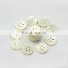 4 Hole Grey White Customized Trochus Shell Button thumbnail-2