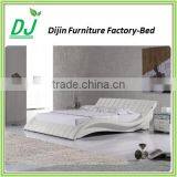 Latest Double Bed Designs Modern Bedroom Furniture Soft Leather Bed thumbnail-1